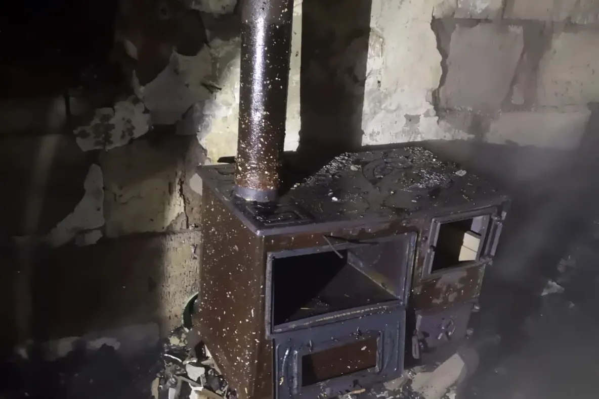 FOTO: Tragedie la Strugari! O femeie a ars de vie în casa cuprinsă de foc