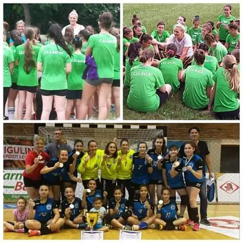 Cel mai bun pivot al Europei, la antrenamentul junioarelor 4 de la Clubul Sportiv Școlar Bacău, vicecampioane naţionale în 2019