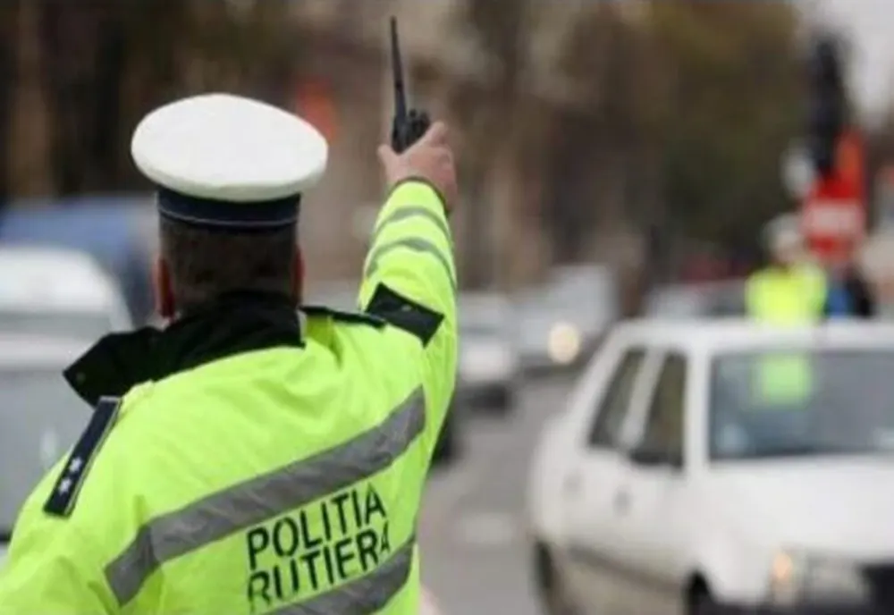 Prins în trafic cu un permis fals 