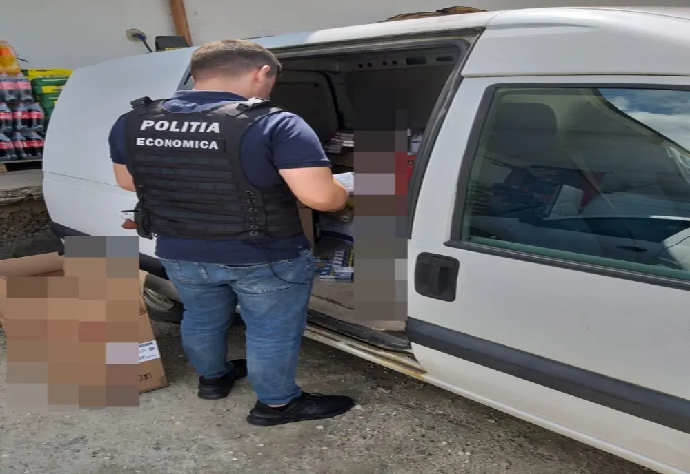 Controale ale poliţiştilor de la economic în judeţ 