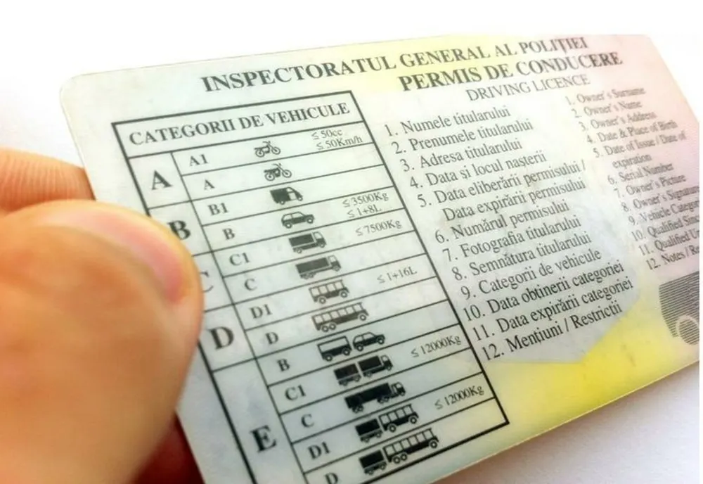  Depistat la volan cu permis de conducere necorespunzător categoriei din care face parte vehiculul