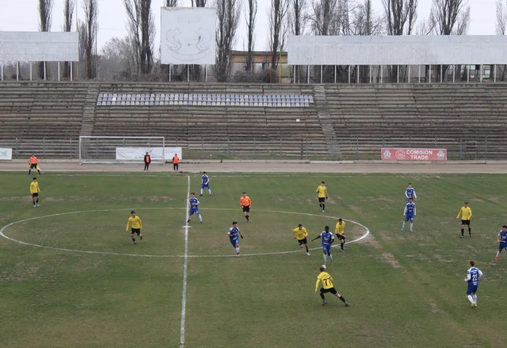 Dacia Unirea Brăila a fost învinsă cu 0-6 de Aerostar Bacău