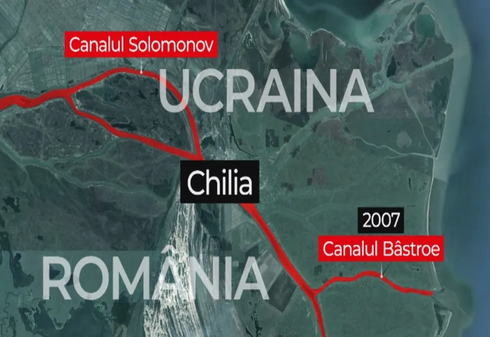 Un proiectil de Kalașnikov calibrul 7,62 a ajuns în bucătăria unei case din Chilia, județul Tulcea