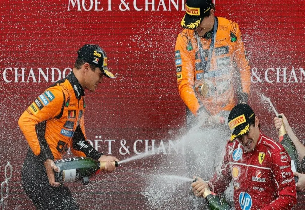 FORMULA 1. OSCAR PIASTRI, VICTORIE ÎN BELGIA