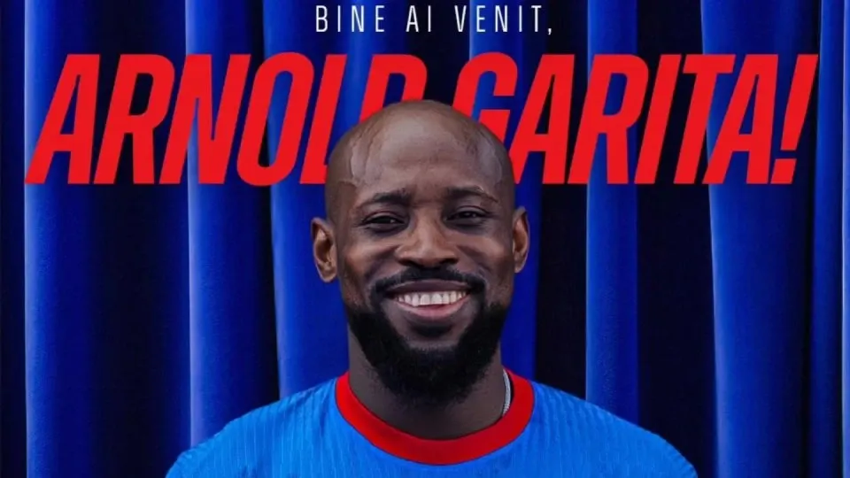 Superliga: Arnold Garita, oficial la FCSB