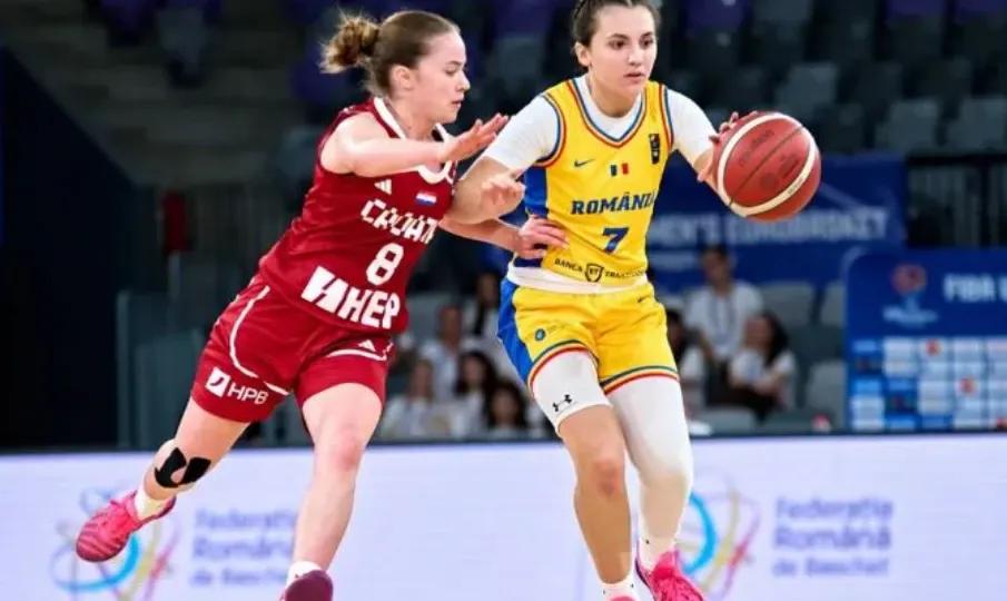 Baschet feminin: România a pierdut un nou meci la Campionatul European Under-16 de la Pitești