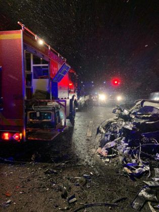 Doi morți și trei răniți într-un accident la Valea Seacă