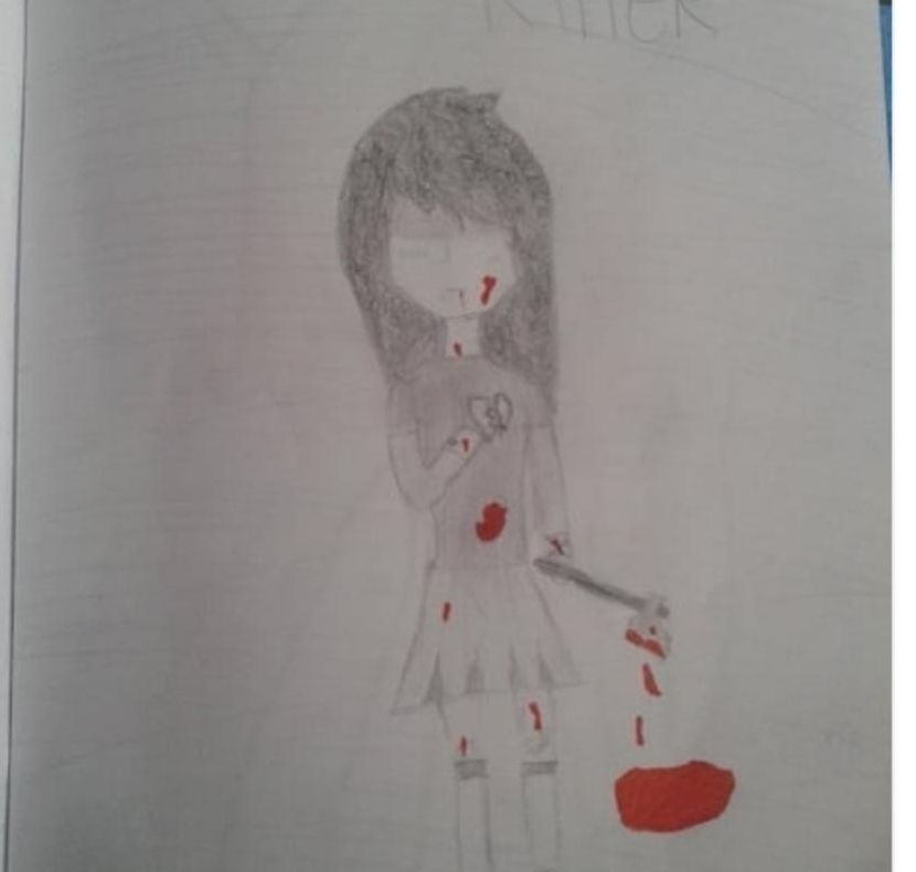 FOTO ȘOCANT: “Ucigașul sângeros”-numele pe Instagram al fetei de 14 ani care și-a omorât mama. Femeia a fost străpunsă de 16 ori cu cuțitul