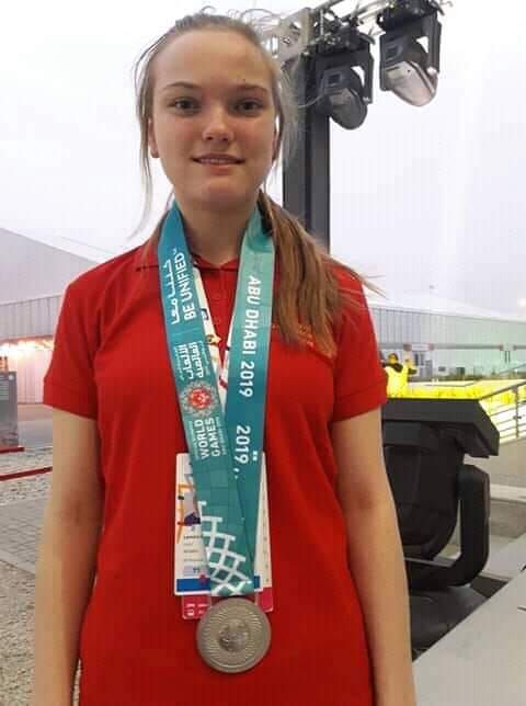 Medalie de argint pentru o băcăuancă la Special Olympics 2019! Lenuța Cabascu, numărul 2 la tenis de masă