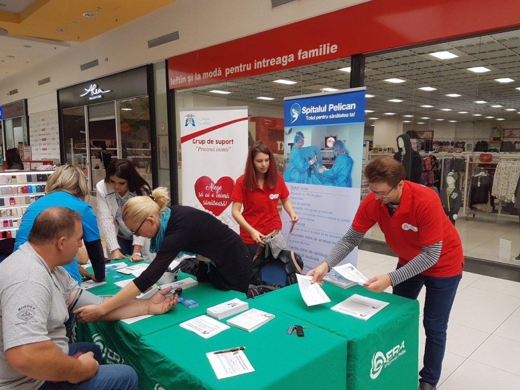 Vă puteți verifica gratuit starea de sănătate. Trebuie doar să ajungeți în Hello Shoping Park și primiți și vouchere gratuite