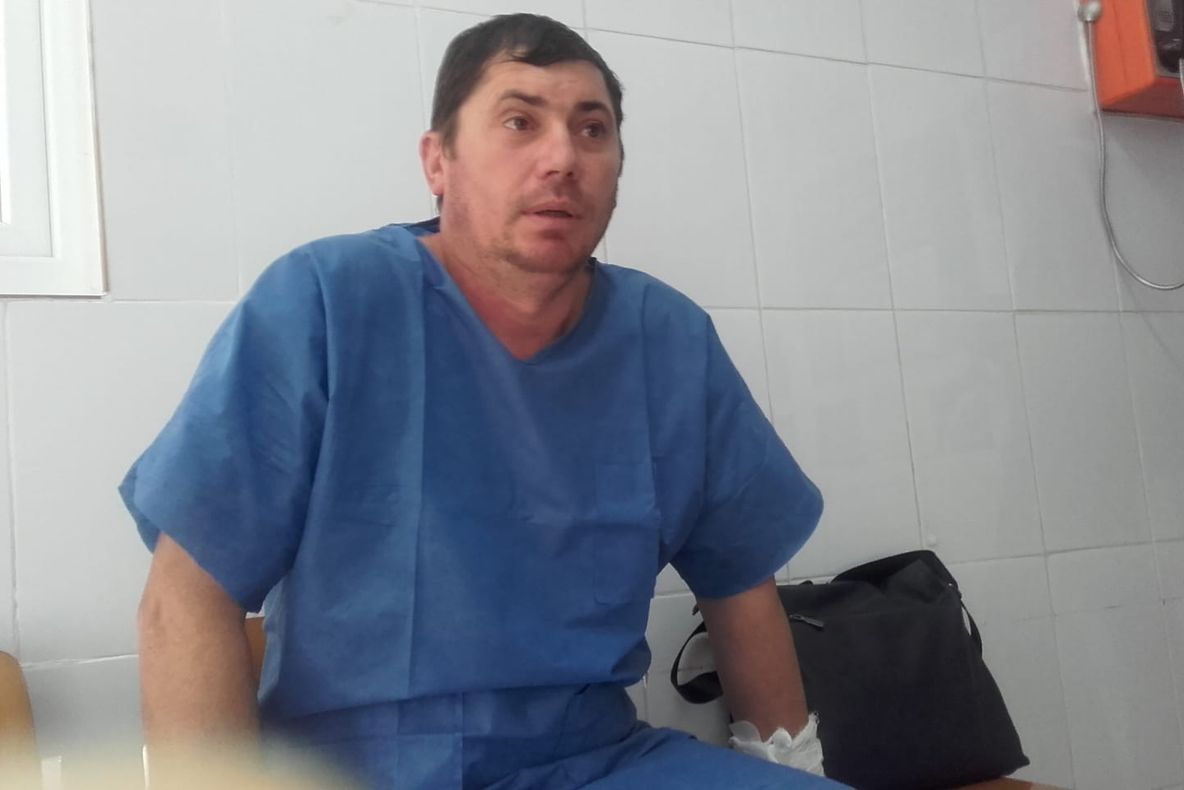 VIDEO: Mărturie din spital a bărbatului fugărit cu mașina pe islaz