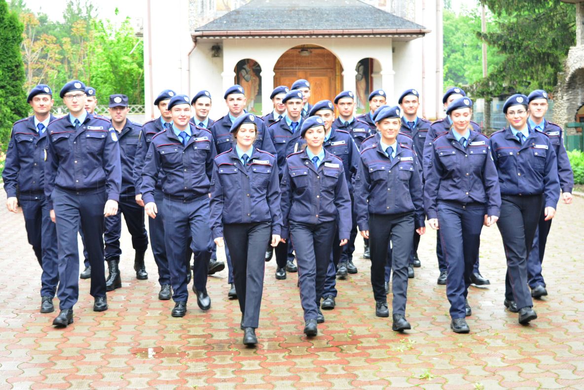 Forțe proaspete pentru jandarmerie. 23 de elevi jandarmi, în practică la IJJ Bacău