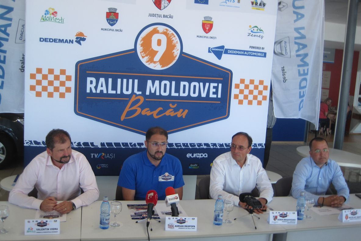 ”Raliul Moldovei” Bacău- zece ore de transmisiuni televizate de la Bacău, Onești, Moinești și Zemeș