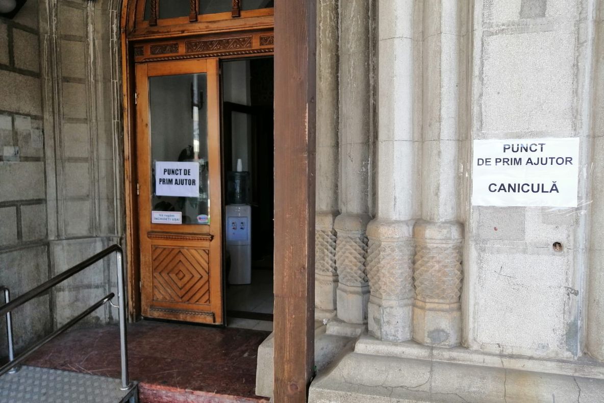 Puncte de prim ajutor și distribuire apă potabilă în municipiul Bacău pe perioada caniculei