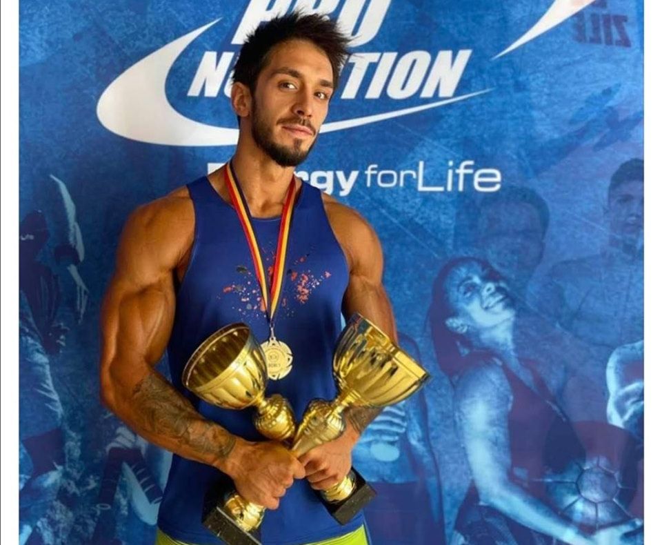 FOTO:Un moineștean, campion absolut al României la culturism. Urmează Mondialul din Emiratele Arabe