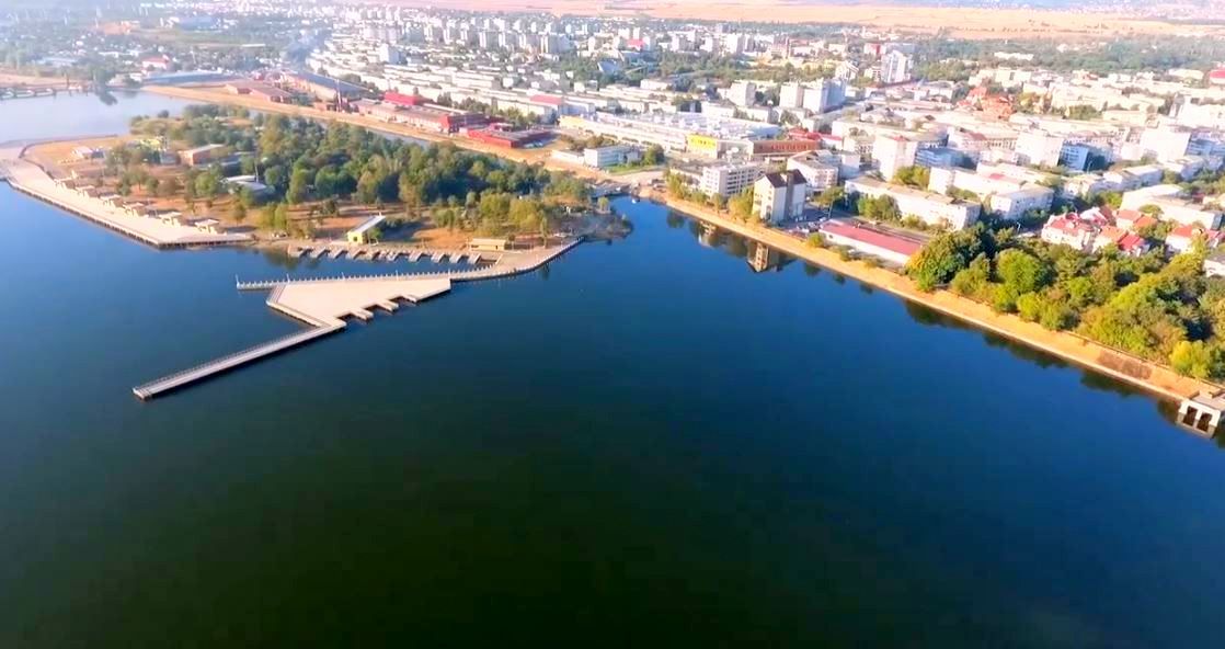 VIDEO: Imagini Spectaculoase cu Insula de Agrement, după umplerea lacului