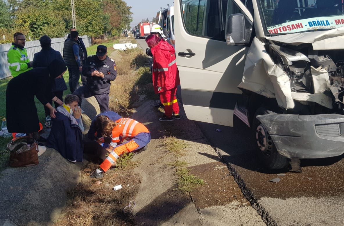 Cum s-a produs accidentul de la Dumbrava. Șoferul microbuzului, vinovat pentru tot ce s-a întâmplat