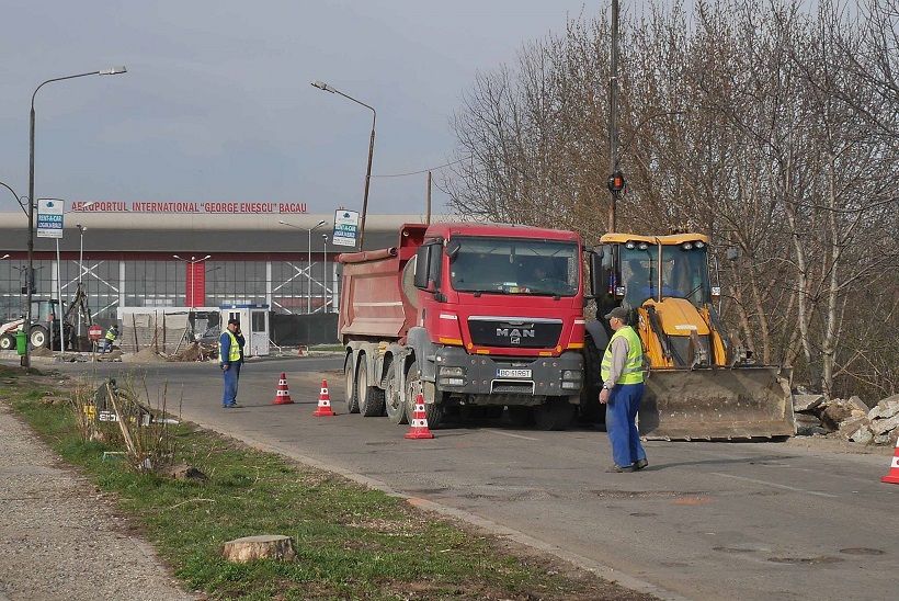 Restricții de trafic impuse de lucrările de pe strada Aeroportului