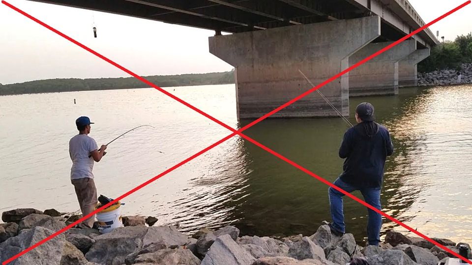 Începând de mâine, amenzi de până la 1.000 de lei pentru pescuitul la mai puțin de 500 de metri de poduri. Restricția este valabilă până la sfârșitul anului