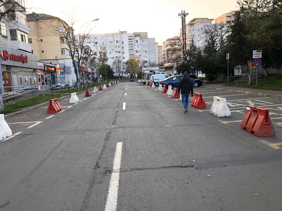 ATENȚIE, ȘOFERI! Începând de astăzi, restricții de circulație în zona Pieței Centrale din municipiul Bacău