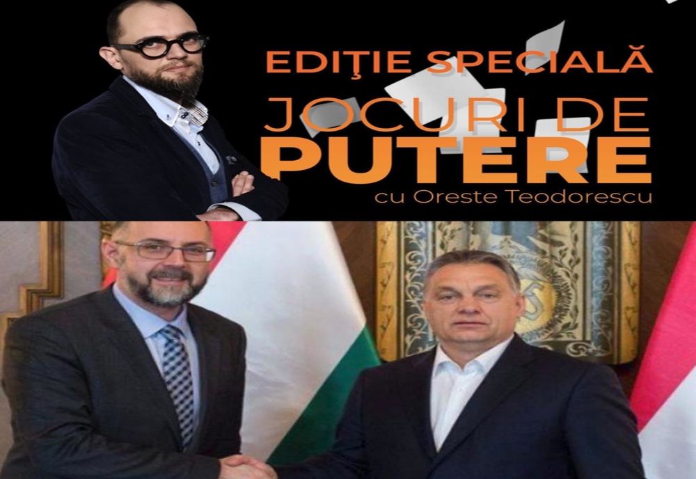 Jocuri de Putere în această seară de la ora 23:00, cu Oreste Teodorescu și invitații săi!