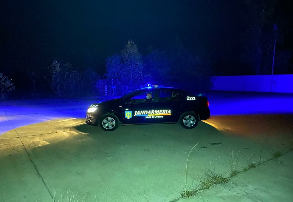 Furt de material feros, oprit de jandarmi