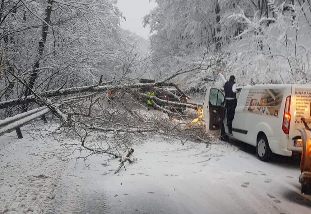 Drumarii ieșeni au ajutat la deblocarea DN 11, în zona Pasului Oituz