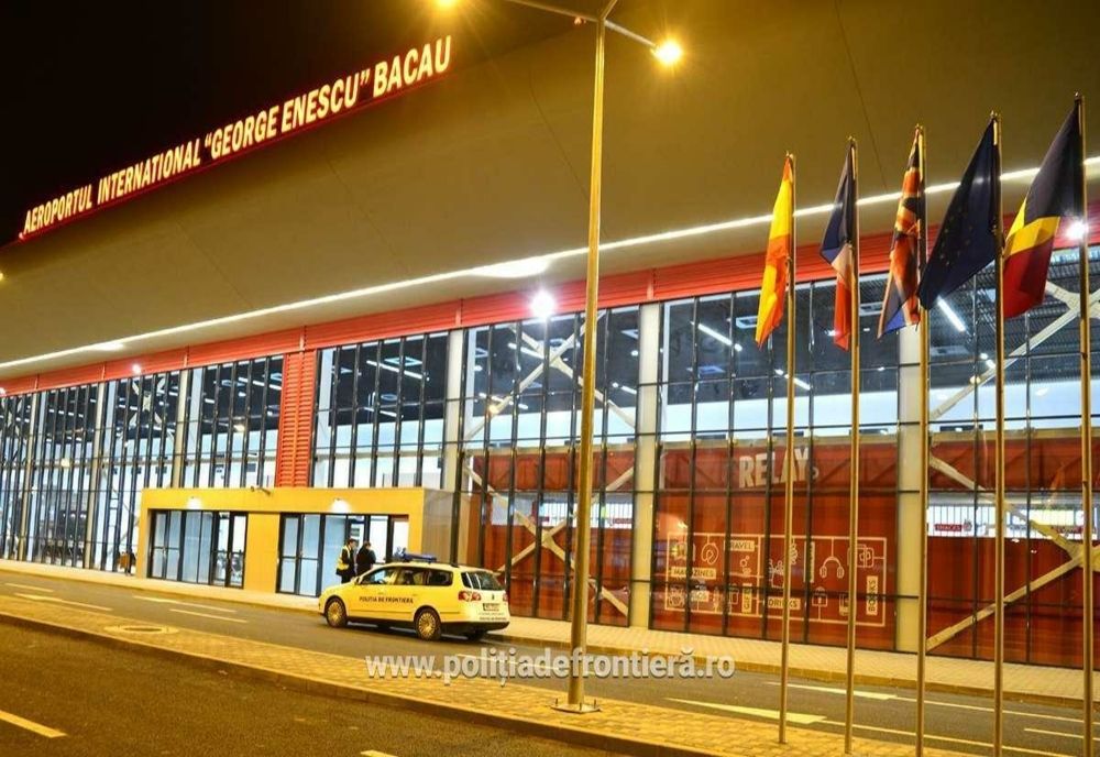 Palestinian cu permis de ședere belgian fals, depistat pe Aeroportul Bacău