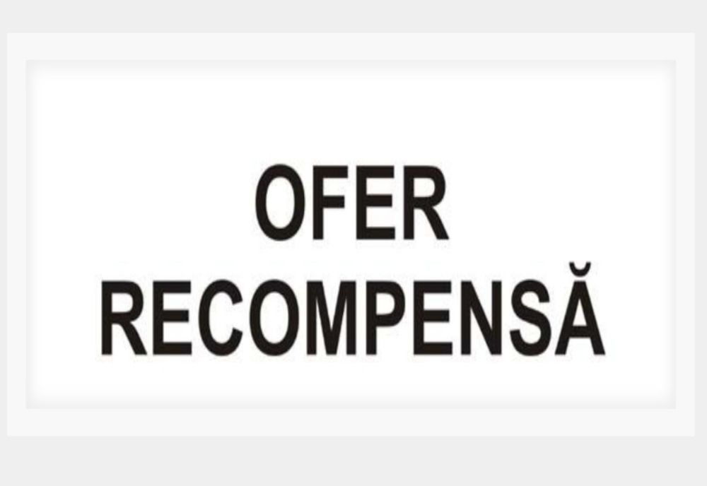 A oferit recompensă pe o rețea socială și s-a ales cu dosar penal 