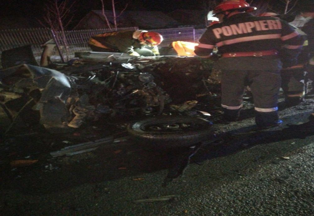 ACCIDENT cumplit pe un drum din Bacău! Un bărbat a murit