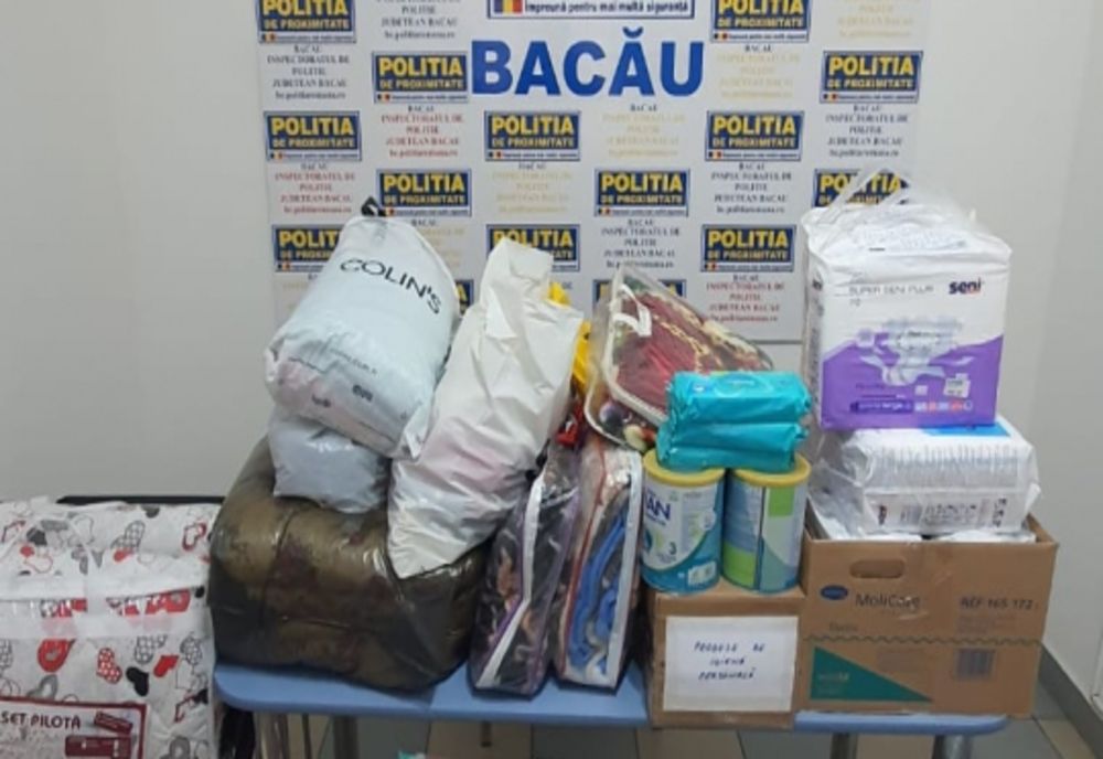 Polițiștii băcăuani, în ajutorul refugiaților ucrainieni