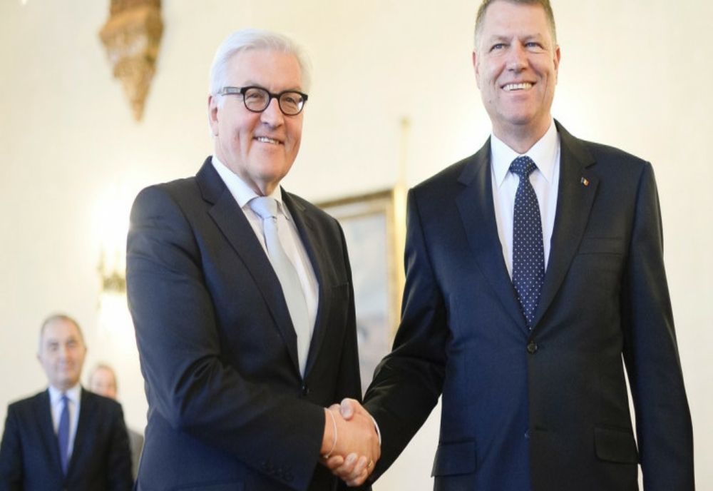 Președintele Republicii Federale Germania vine în România. Consultări cu Klaus Iohannis privind evoluțiile securității regionale