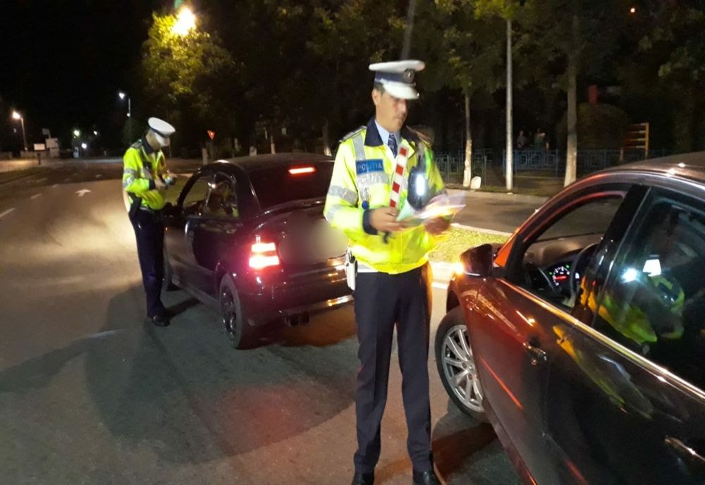 Șoferi fără permis sau beți la volan, prinși de polițiști