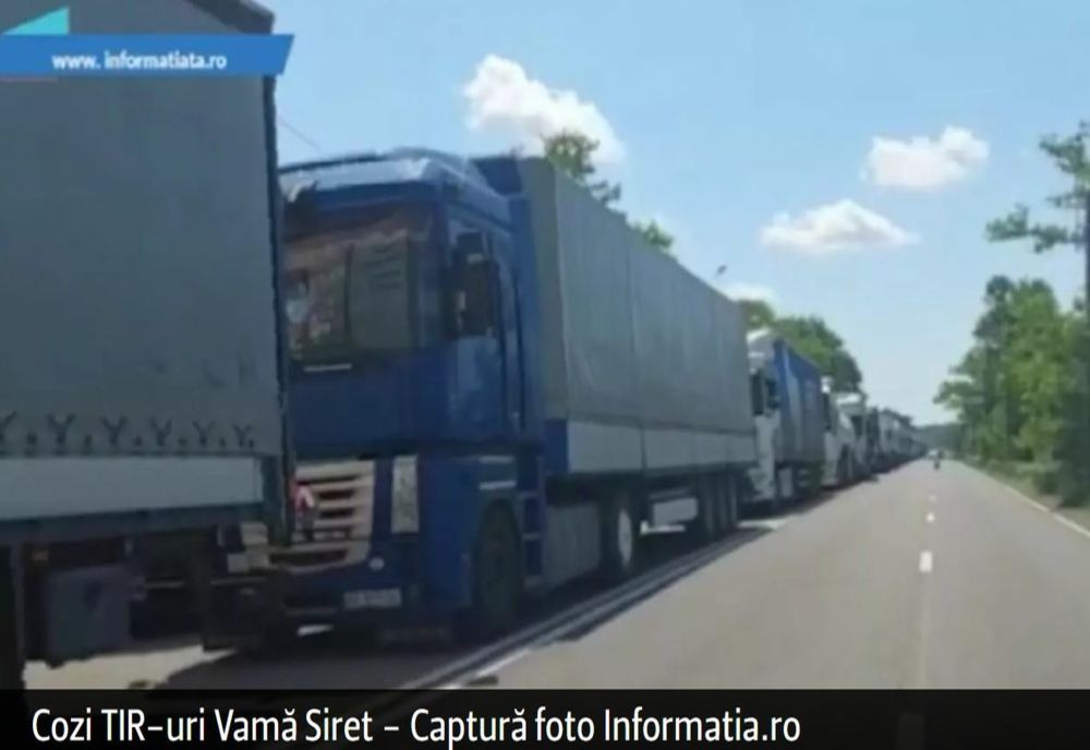 Cozi INFERNALE, de peste 20 de kilometri, la Vama Siret