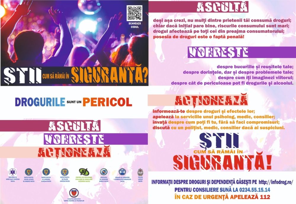 Campania de prevenire „ȘTII să rămâi în SIGURANȚĂ!”