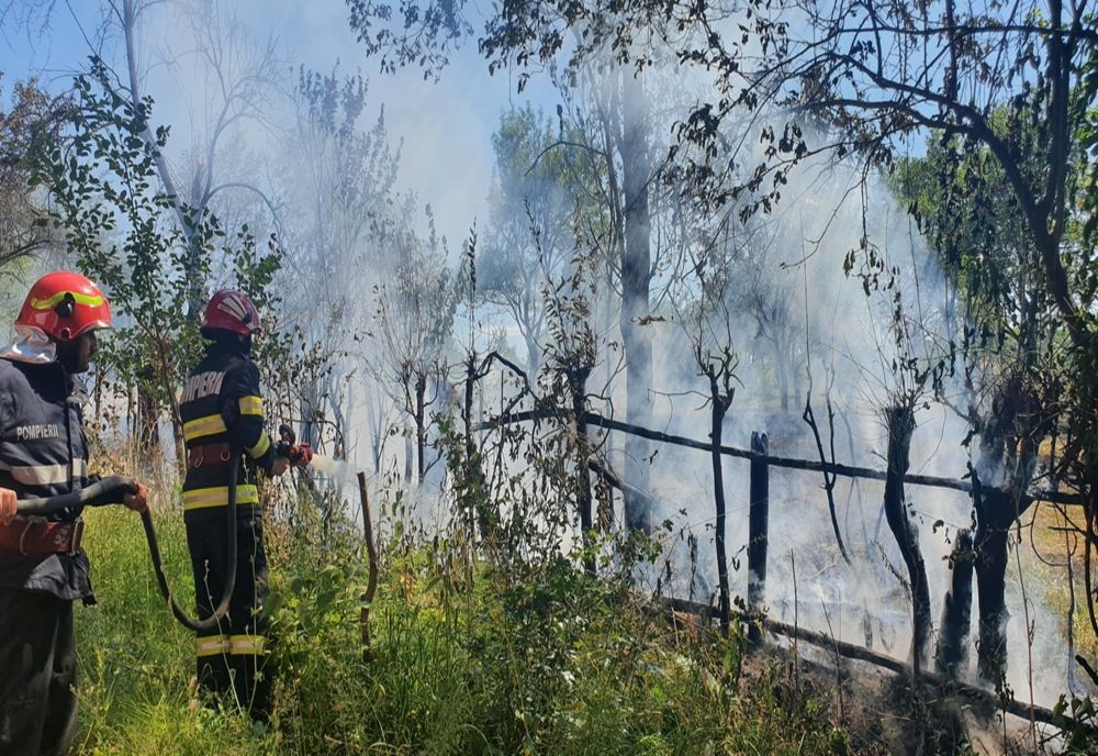 Un bărbat în vârstă de 89 de ani a suferit arsuri de gradul I și II pe cca. 30% din corp