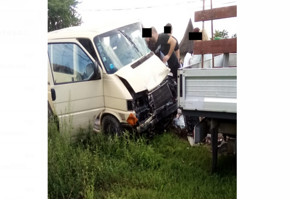 Accident rutier cu victime la Buhuși