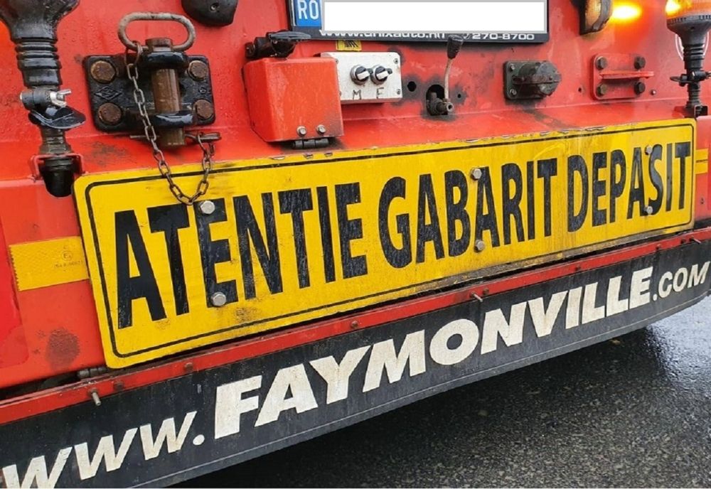 Județul Bacău va fi tranzitat de un transport agabaritic