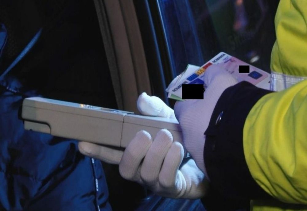 Femeie beată la volan depistată în apropiere de Faraoani