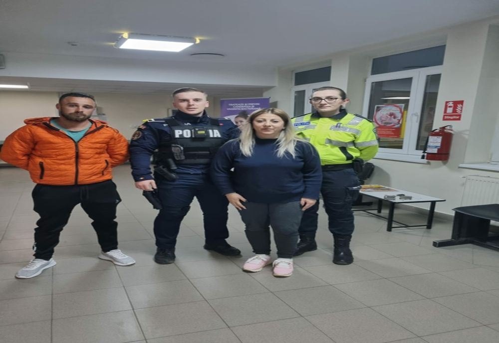 Misiune cu emoții pentru polițiști 