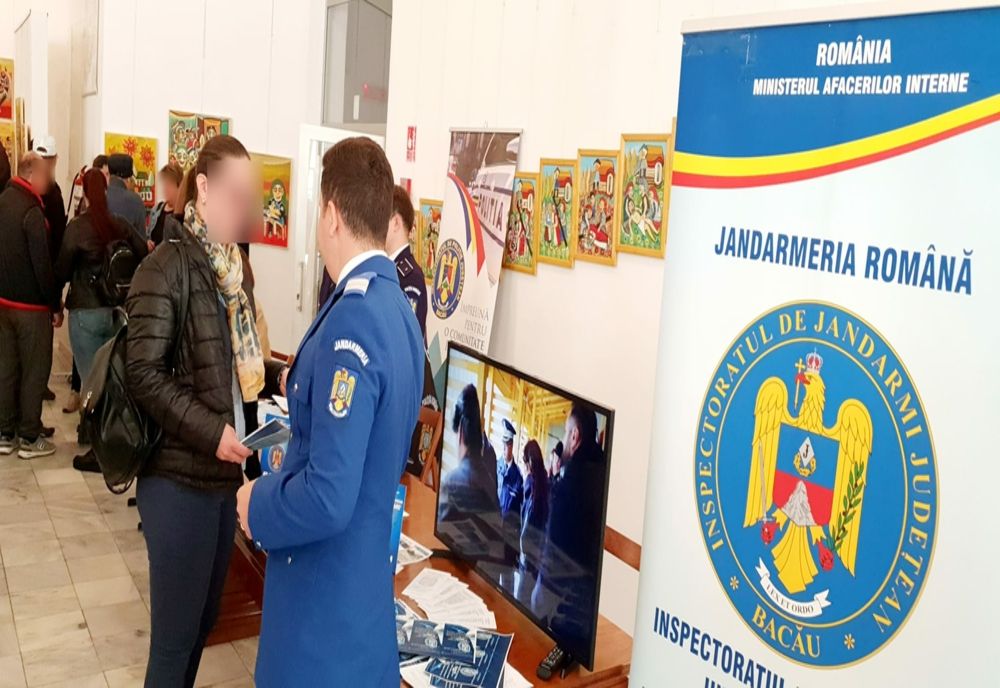 Jandarmii, la Bursa Locurilor de Muncă