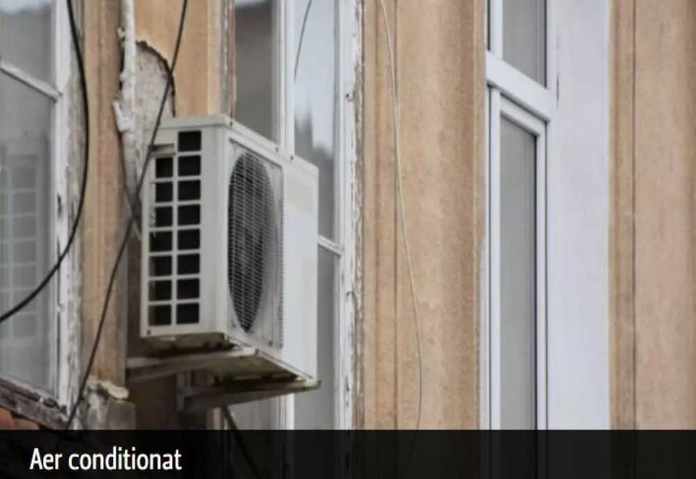 Amenzi pentru românii care au aparate de aer condiționat ce "picură" în capul trecătorilor