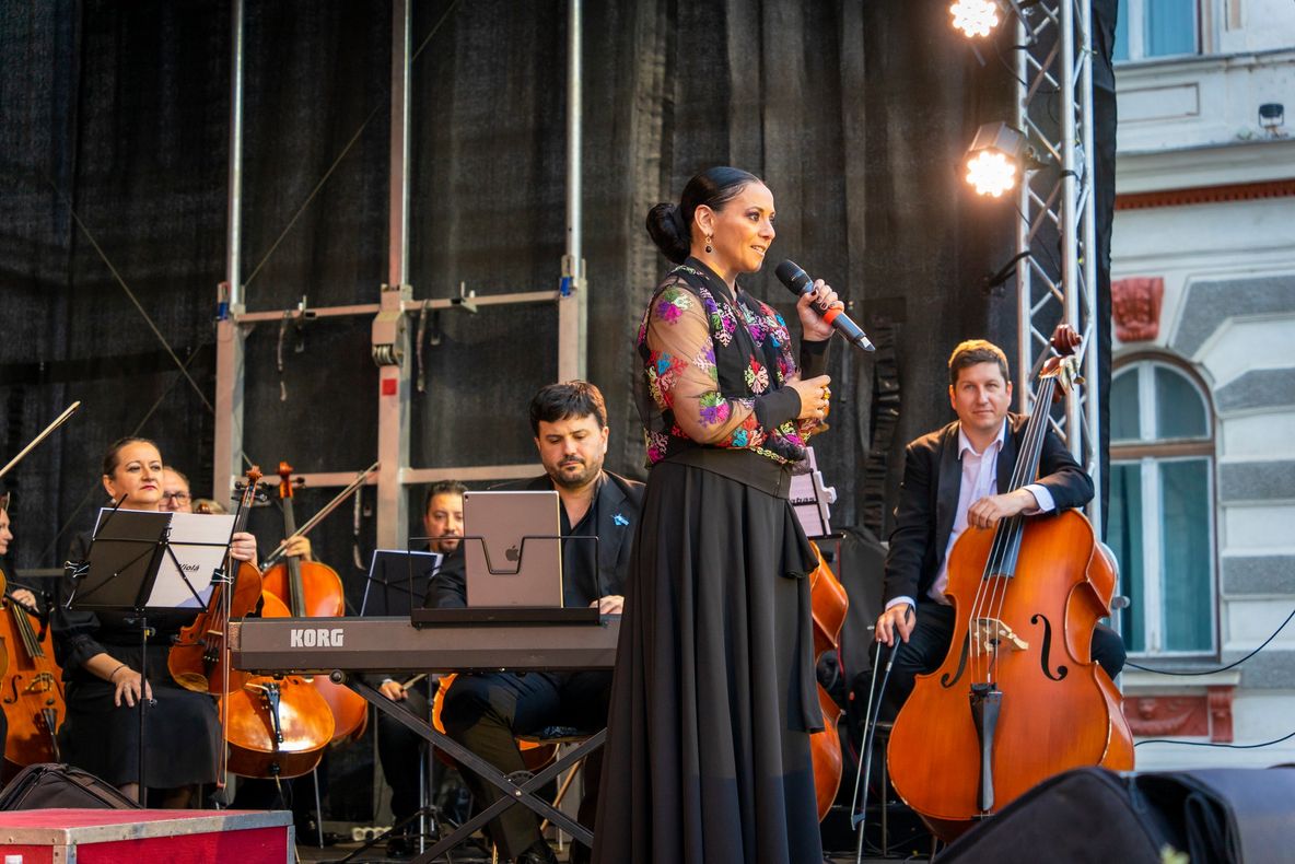 Concert de excepție susținut ieri în centrul Bacăului