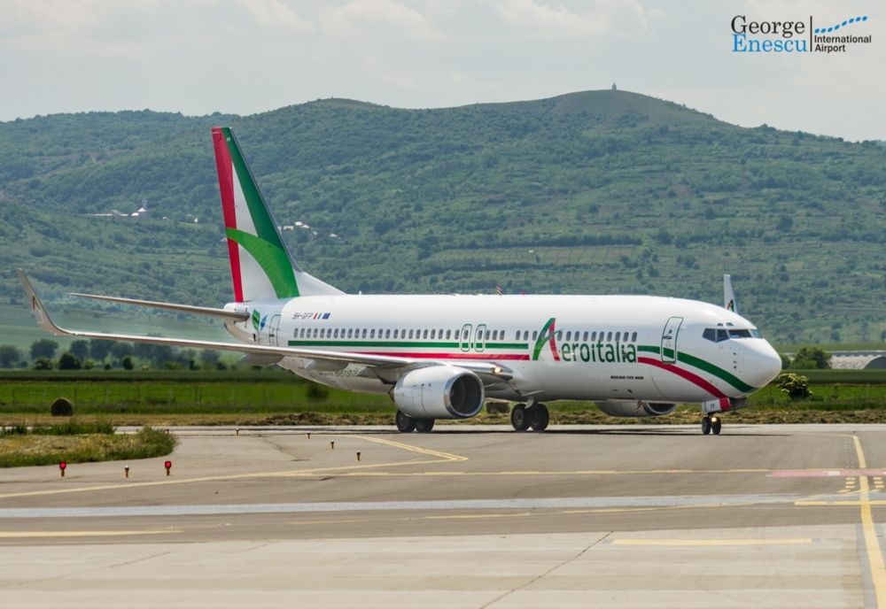 Mai multe zboruri de pe aeroportul Bacău. Aeroitalia dublează cursele pe perioada sărbătorilor de iarnă