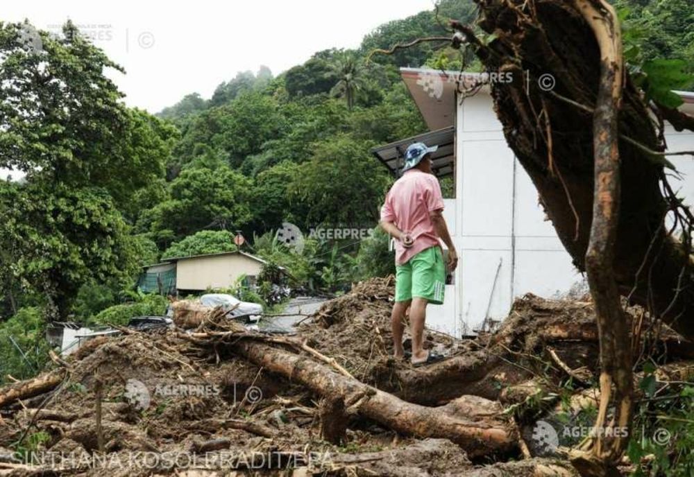 THAILANDA, AFECTATĂ DE INUNDAŢII SEVERE CARE AU DUS LA MOARTEA A 22 DE PERSOANE