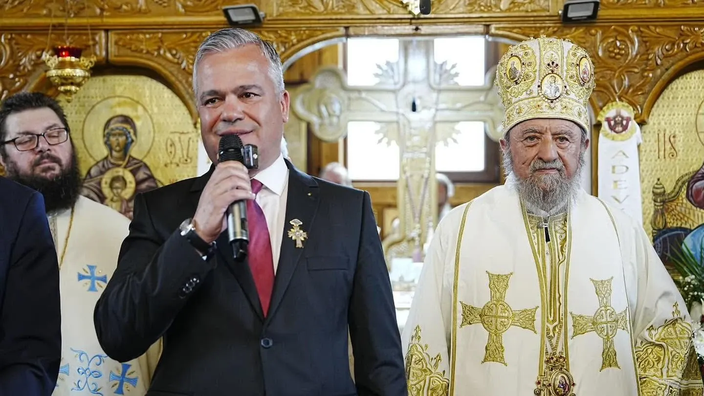 Veștea se pregătea să plece pe Muntele Athos, dar a fost convocat de președintele Nicușor Dan