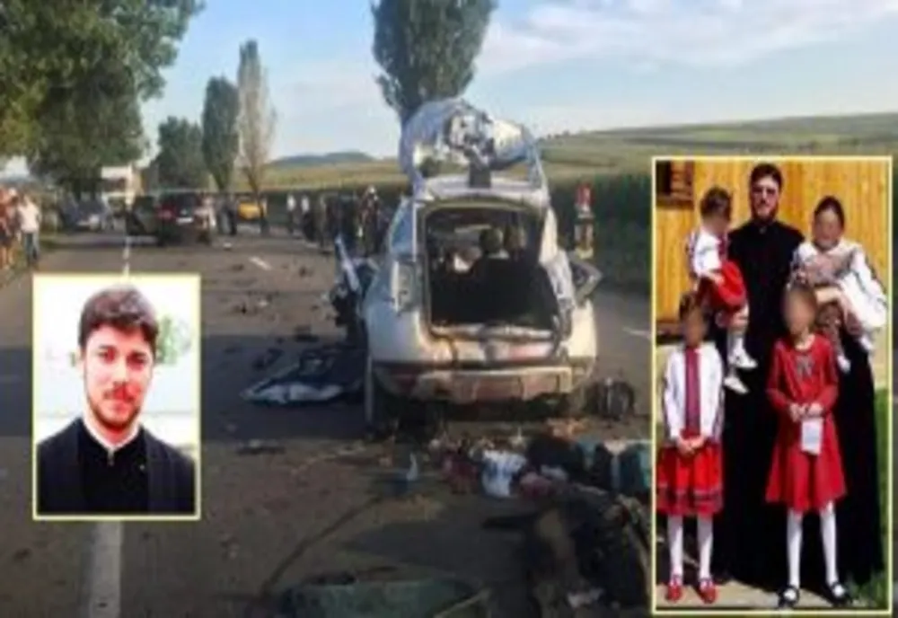 S-a stabilit adevăratul autor al accidentului rutier în care și-a pierdut viața preotul Marius Bărăscu