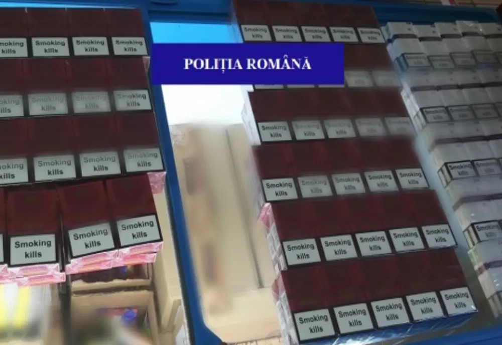Peste 90.000 de ţigări fără timbre depistate într-un autoturism