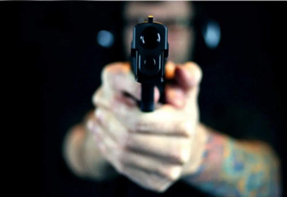 Armă ridicată în vederea confiscării