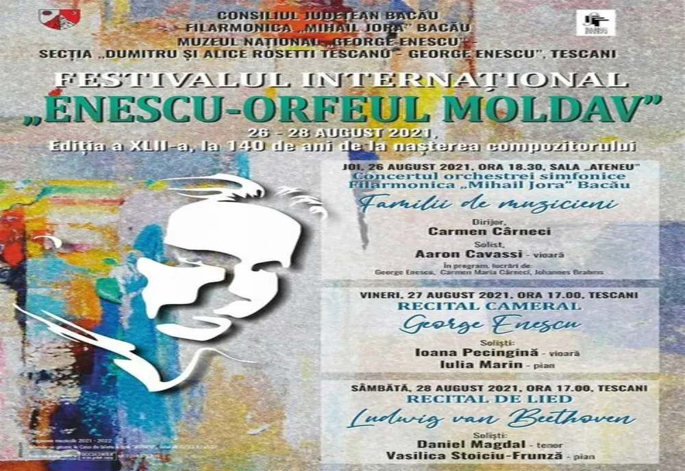 O nouă ediție a Festivalului Internațional ,,Enescu - Orfeul Moldav"